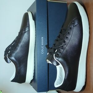 Cole Haan Men Black Sneakers with Sleek Leather Design